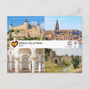 UNESCO Historic City of Toledo Postcard