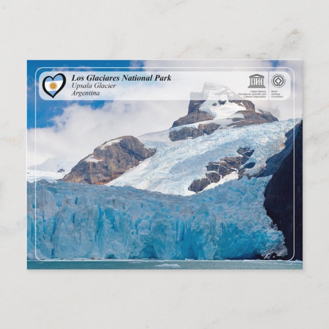 UNESCO - Los Glaciares National Park Postcard (Front)