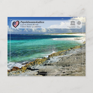 UNESCO - Papahānaumokuākea - Laysan Island Postcard