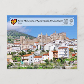 UNESCO - Royal Monastery of St María de Guadalupe Postcard