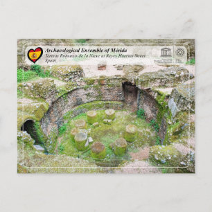 UNESCO - Termas Romanas de la Nieve Reyes Huertas Postcard