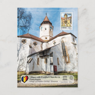 UNESCO Village of Prejmer-Tartlau (Stamp Edition)  Postcard