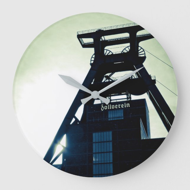 UNESCO Welterbe Zollverein Large Clock (Front)