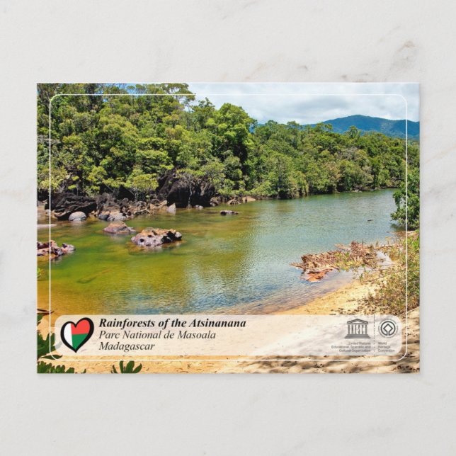 UNESCO WHS - Atsinanana - Masoala National Park Postcard (Front)