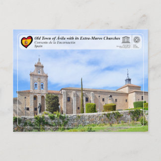 UNESCO WHS - Ávila - Convento de la Encarnación Postcard