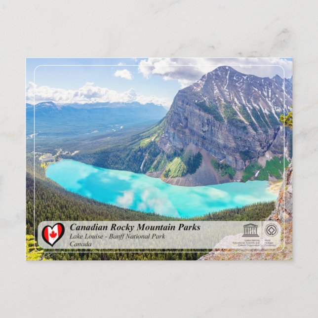 UNESCO WHS - Banff National Park Postcard (Front)