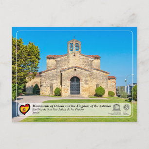 UNESCO WHS - Basílica de San Julián de los Prados Postcard