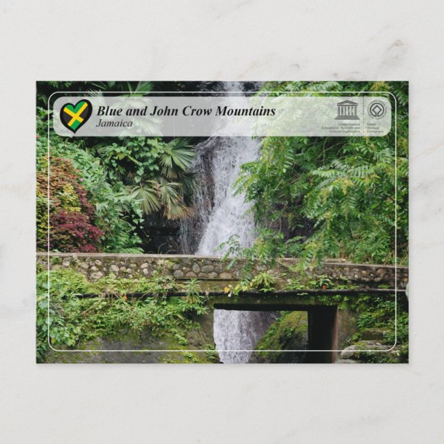 UNESCO WHS - Blue and John Crow Mountains Postcard (Front)