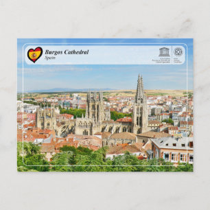 UNESCO WHS, Burgos Cathedral / Catedral de Burgos Postcard