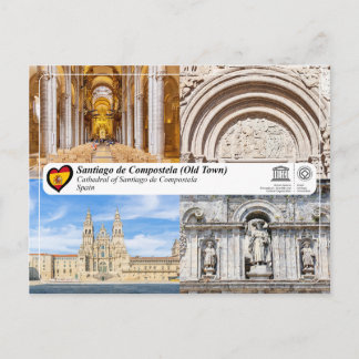 UNESCO WHS - Cathedral of Santiago de Compostela Postcard