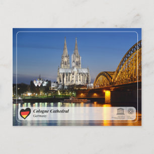 UNESCO WHS - Cologne Cathedral Postcard