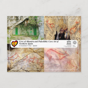 UNESCO WHS -  Covalanas Cave / Cueva de Covalanas Postcard