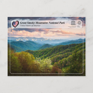 UNESCO WHS - Great Smoky Mountains National Park Postcard