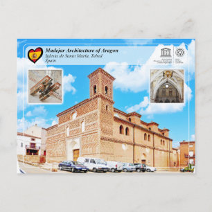 UNESCO WHS - Iglesia de Santa María Postcard