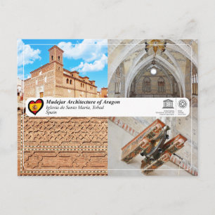 UNESCO WHS - Iglesia de Santa María Postcard
