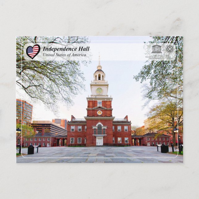 UNESCO WHS - Independence Hall Postcard (Front)
