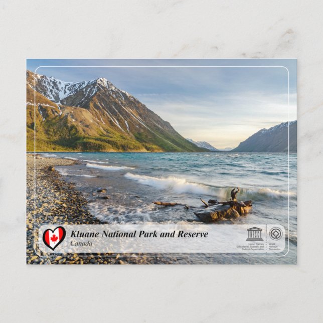 UNESCO WHS - Kluane National Park and Reserve Postcard (Front)