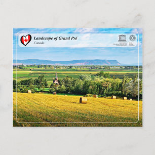 UNESCO WHS - Landscape of Grand Pré Postcard