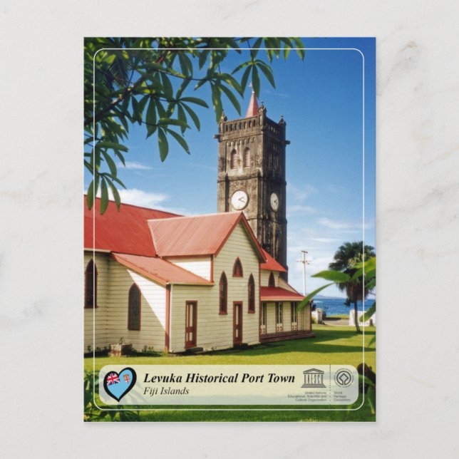 UNESCO WHS - Levuka Historical Port Town Postcard (Front)