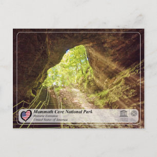 UNESCO WHS - Mammoth Cave National Park Postcard