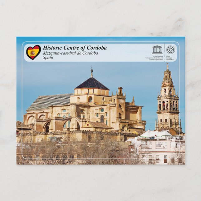 UNESCO WHS - Mezquita-catedral de Córdoba Postcard (Front)