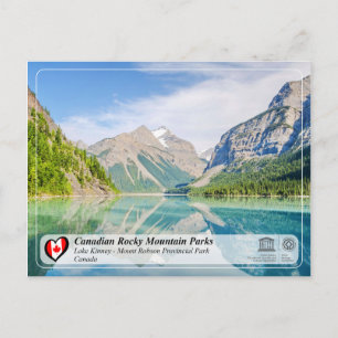 UNESCO WHS - Mount Robson Provincial Park Postcard