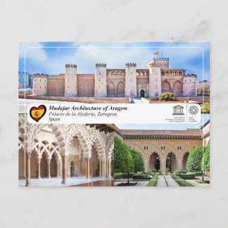 UNESCO WHS - Palacio de la Aljafería  Postcard
