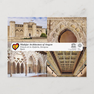 UNESCO WHS - Palacio de la Aljafería  Postcard