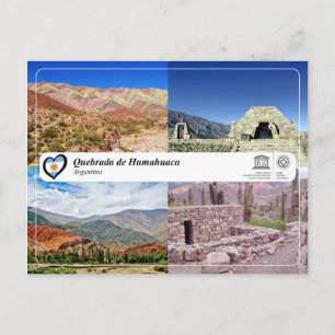 UNESCO WHS - Quebrada de Humahuaca Postcard