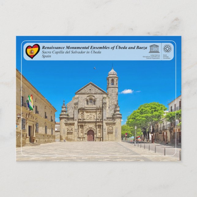 UNESCO WHS - Renaissance Ensembles of Úbeda Postcard (Front)