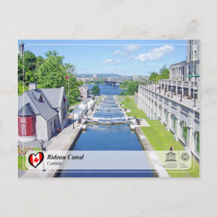 UNESCO WHS - Rideau Canal Postcard