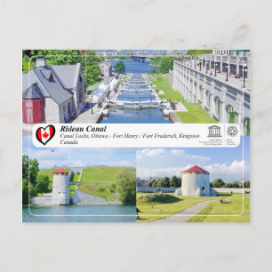 UNESCO WHS - Rideau Canal Postcard