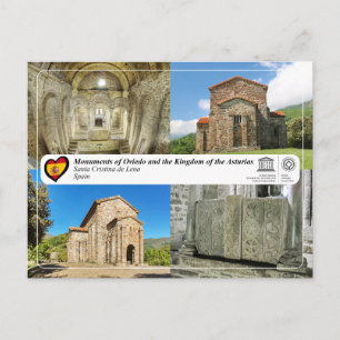 UNESCO WHS - Santa Cristina de Lena Postcard