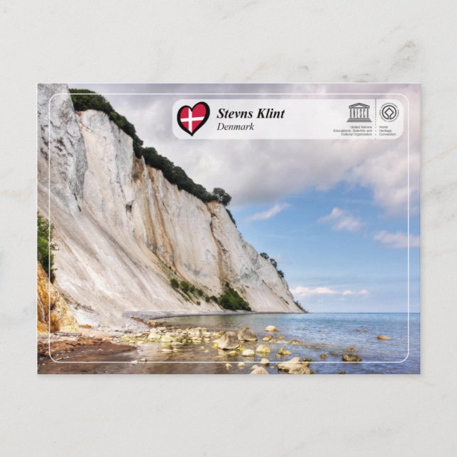 UNESCO WHS - Stevns Klint Postcard (Front)