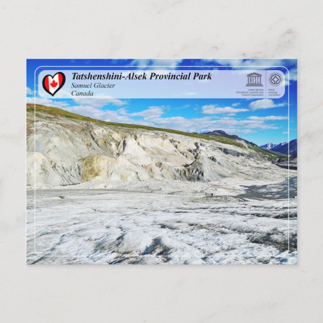 UNESCO WHS - Tatshenshini-Alsek Provincial Park Postcard (Front)