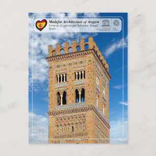 UNESCO WHS - Torre de la iglesia del Salvador Postcard