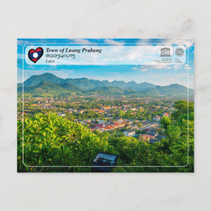 UNESCO WHS - Town of Luang Prabang - ຫລວງພະບາງ  Postcard