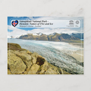 UNESCO WHS - Vatnajökull National Park Postcard