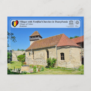 UNESCO WHS - Village of Câlnic Postcard