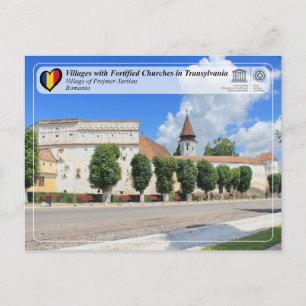 UNESCO WHS - Village of Prejmer-Tartlau Postcard