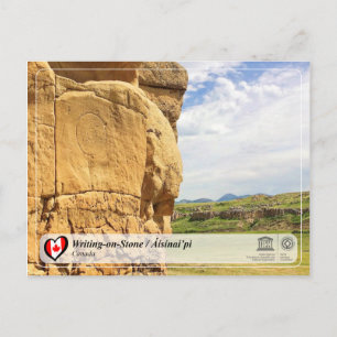 UNESCO WHS - Writing-on-Stone / Áísínai’pi Postcard