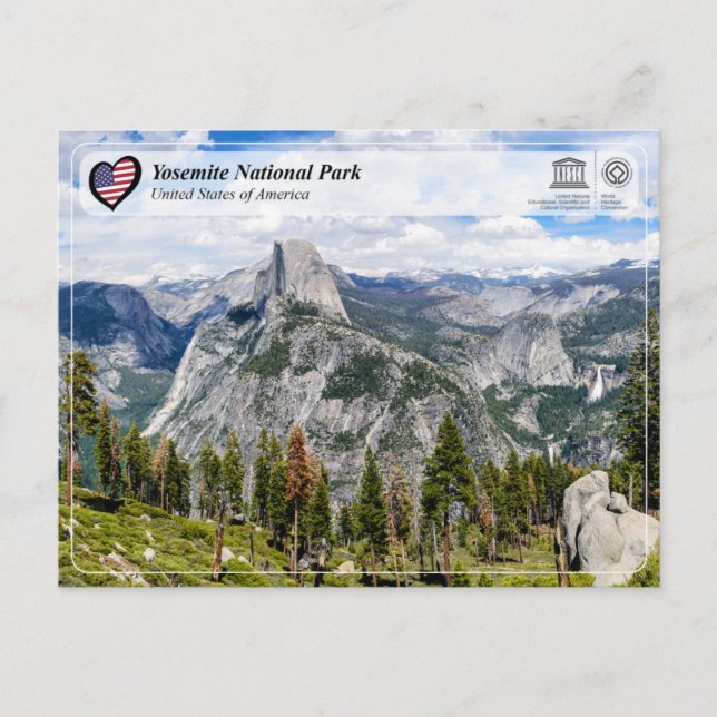 UNESCO WHS - Yosemite National Park - Postcard (Front)