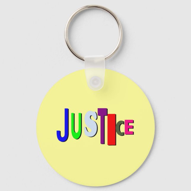 Uneven Justice Keychain C (Front)