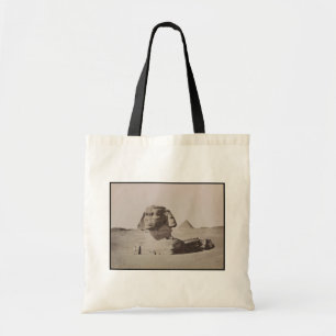 Unexcavated Great Sphinx of Giza Egypt Tote Bag