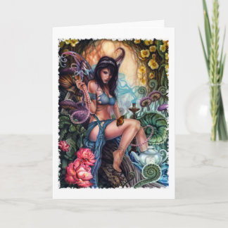 Unexpected Visitor Greeting Cards