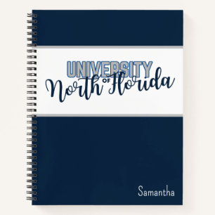 UNF - University of North Florida Spiral Notebook