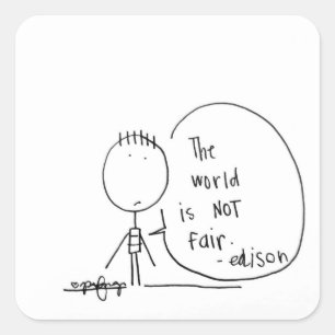 Unfair sticker