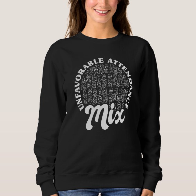 Unfavourable Attendance Mix Magic Key Theme Park L Sweatshirt (Front)