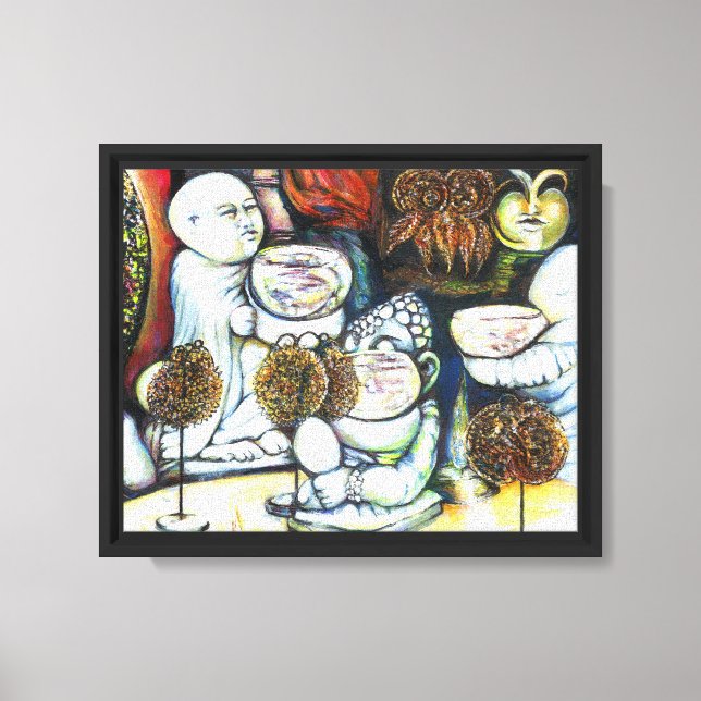 Unfazed by Challenge Canvas Print (Front)