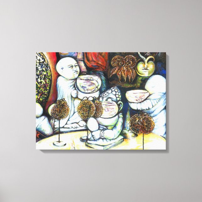 Unfazed by Challenge Canvas Print (Front)
